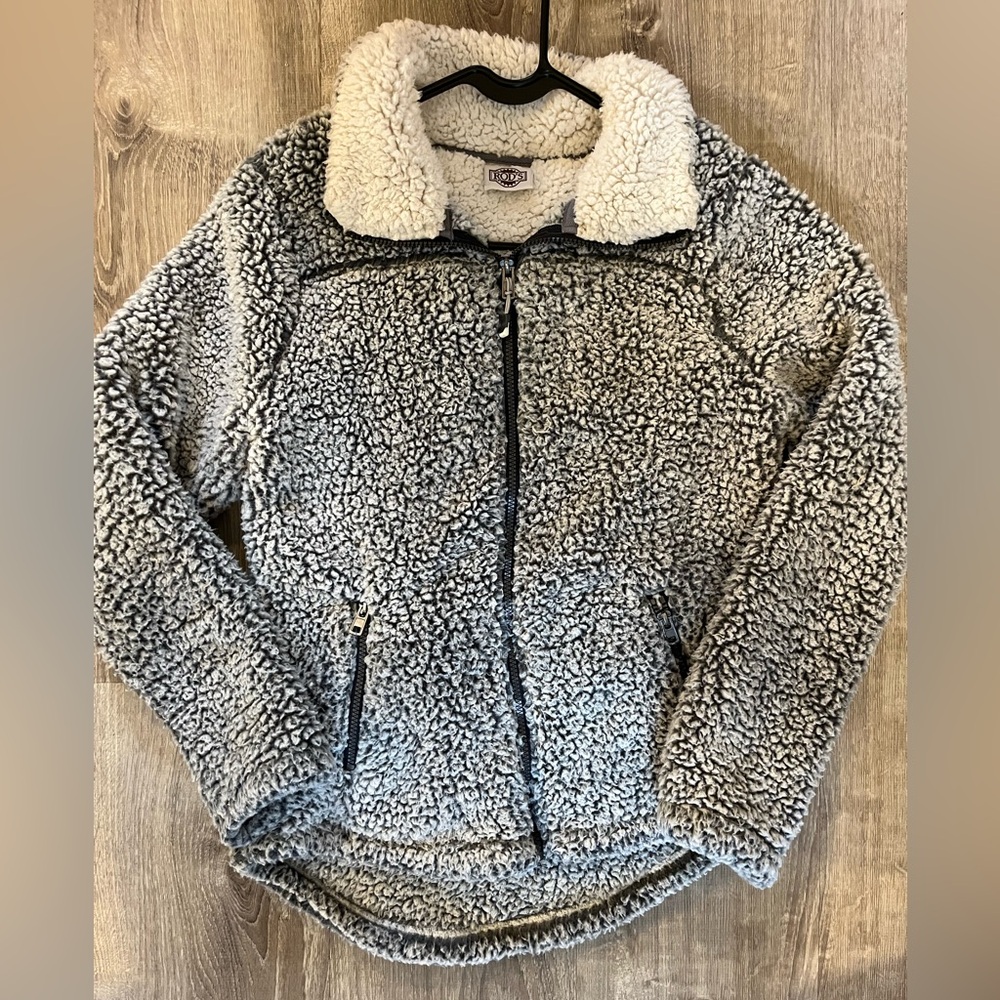 Rod’s Women's Gray Sherpa Jacket